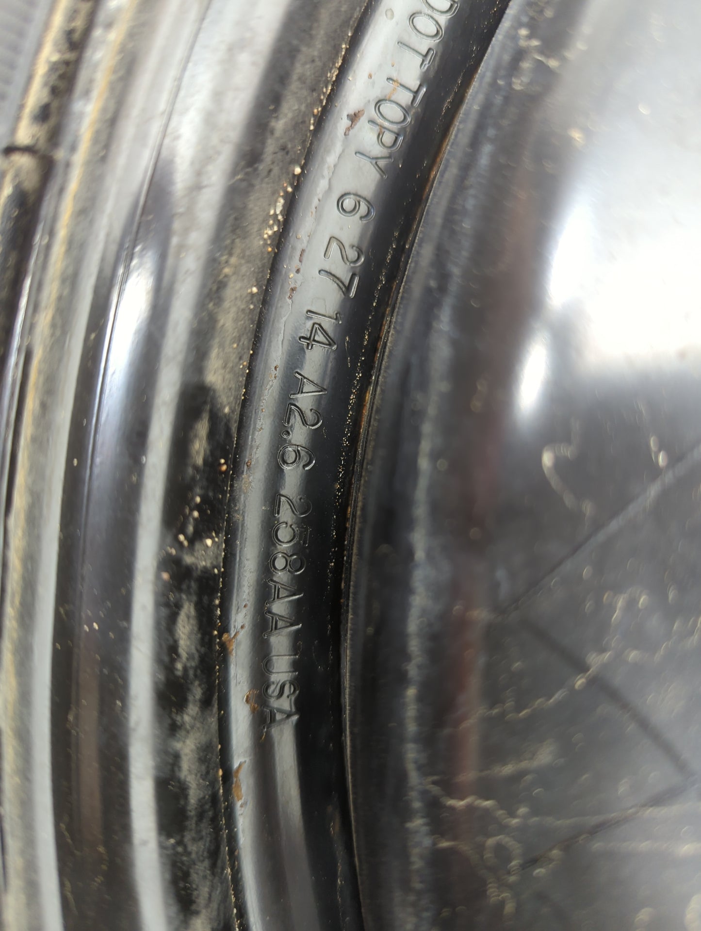 2015 Jeep Cherokee Cherok Spare Donut Tire Wheel Rim Oem - Oemusedautoparts1.com
