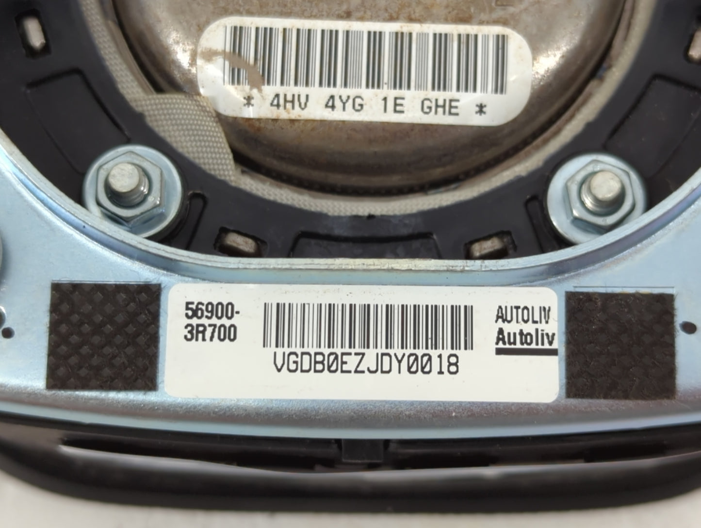 2014-2016 Kia Cadenza Air Bag Driver Left Steering Wheel Mounted P/N:56900-3R700 Fits Fits 2014 2015 2016 OEM Used Auto Part