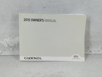 2015 Kia Cadenza Owners Manual Book Guide P/N:F3RO-EU47D OEM Used Auto Parts - Oemusedautoparts1.com