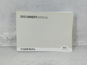 compare product 2015 Kia Cadenza Owners Manual Book Guide P/N:F3RO-EU47D OEM Used Auto Parts