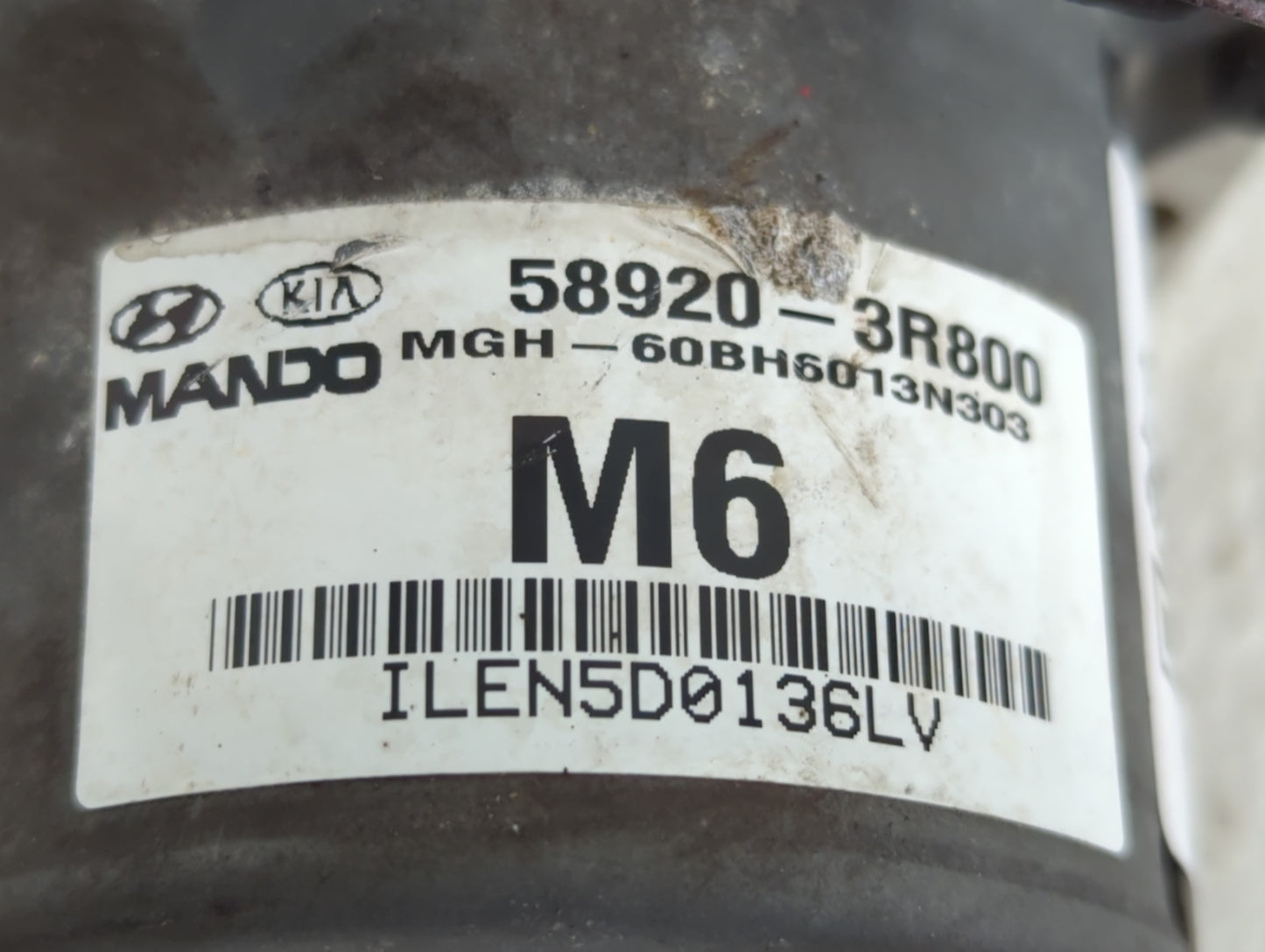 2014-2016 Kia Cadenza ABS Pump Control Module Replacement P/N:58920-3R800 Fits Fits 2014 2015 2016 OEM Used Auto Parts - Oem