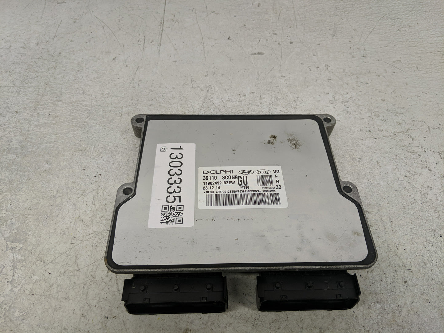 2014-2016 Kia Cadenza PCM Engine Control Computer ECU ECM PCU OEM P/N:11902492 39110-3CGN9 Fits Fits 2014 2015 2016 OEM Used