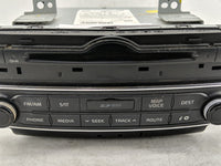 2014-2015 Kia Cadenza Radio AM FM Cd Player Receiver Replacement P/N:96560-3R116 Fits Fits 2014 2015 OEM Used Auto Parts - O