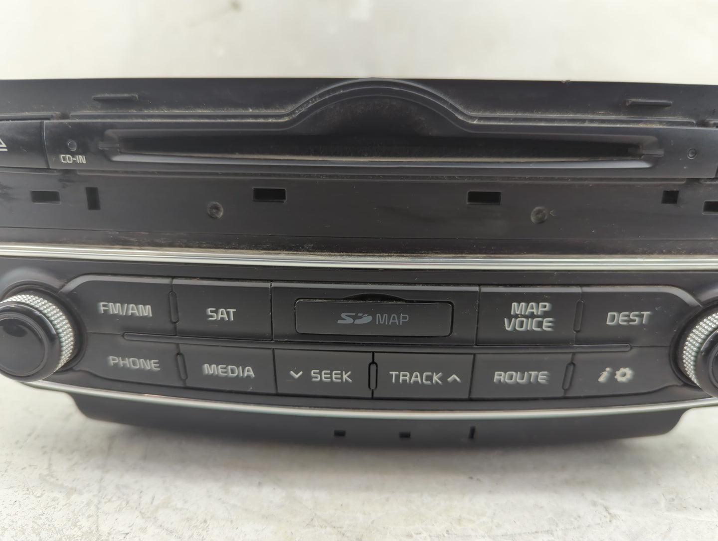 2014-2015 Kia Cadenza Radio AM FM Cd Player Receiver Replacement P/N:96560-3R105 96560-3R116 Fits Fits 2014 2015 OEM Used Au