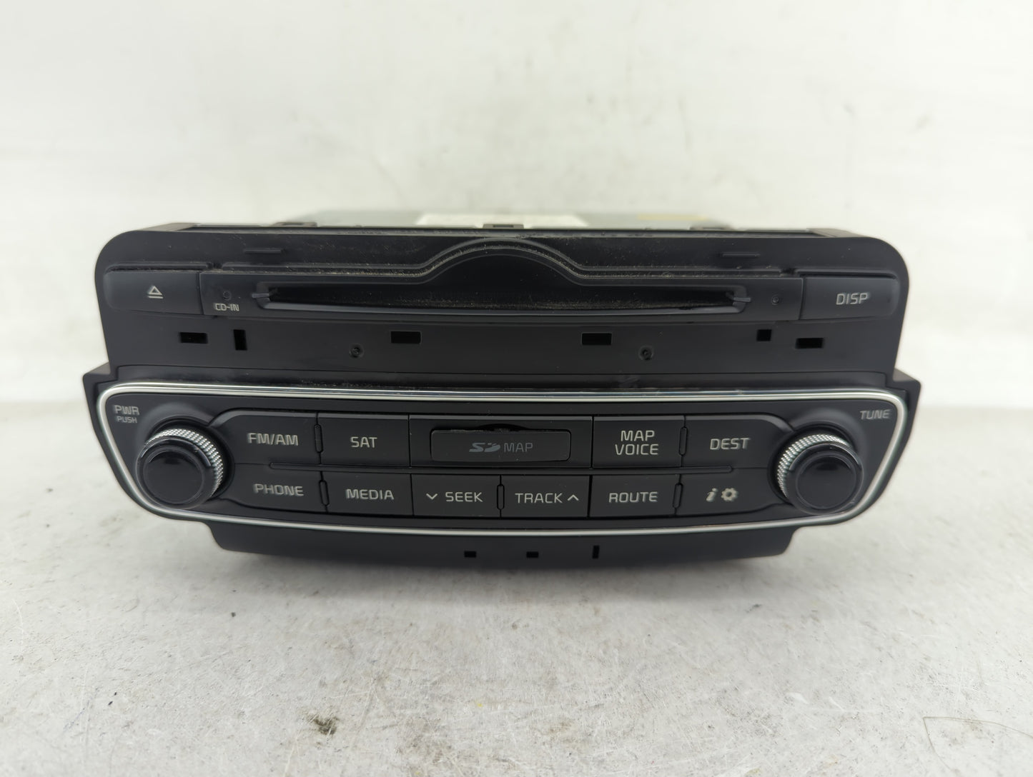 2014-2015 Kia Cadenza Radio AM FM Cd Player Receiver Replacement P/N:96560-3R106 Fits Fits 2014 2015 OEM Used Auto Parts - O