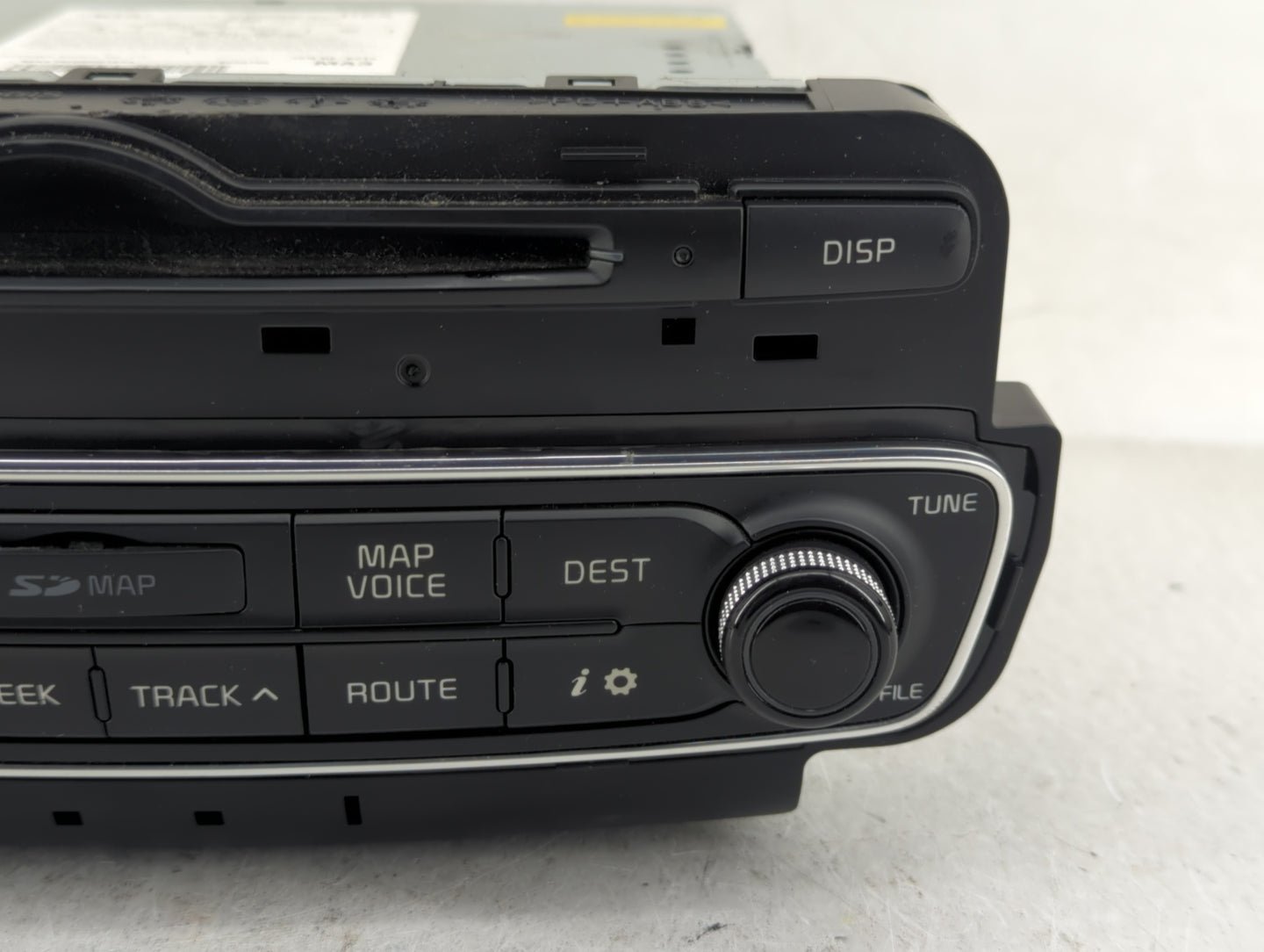 2014-2015 Kia Cadenza Radio AM FM Cd Player Receiver Replacement P/N:96560-3R106 Fits Fits 2014 2015 OEM Used Auto Parts - O