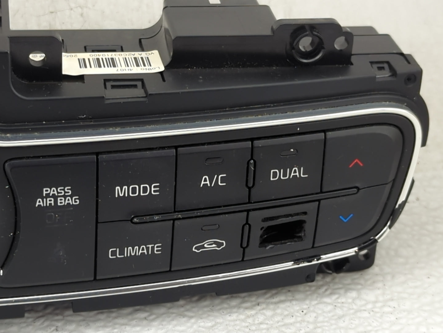 2014-2016 Kia Cadenza Climate Control Module Temperature AC/Heater Replacement P/N:972503RGF0 97250-3RXXX Fits Fits 2014 201