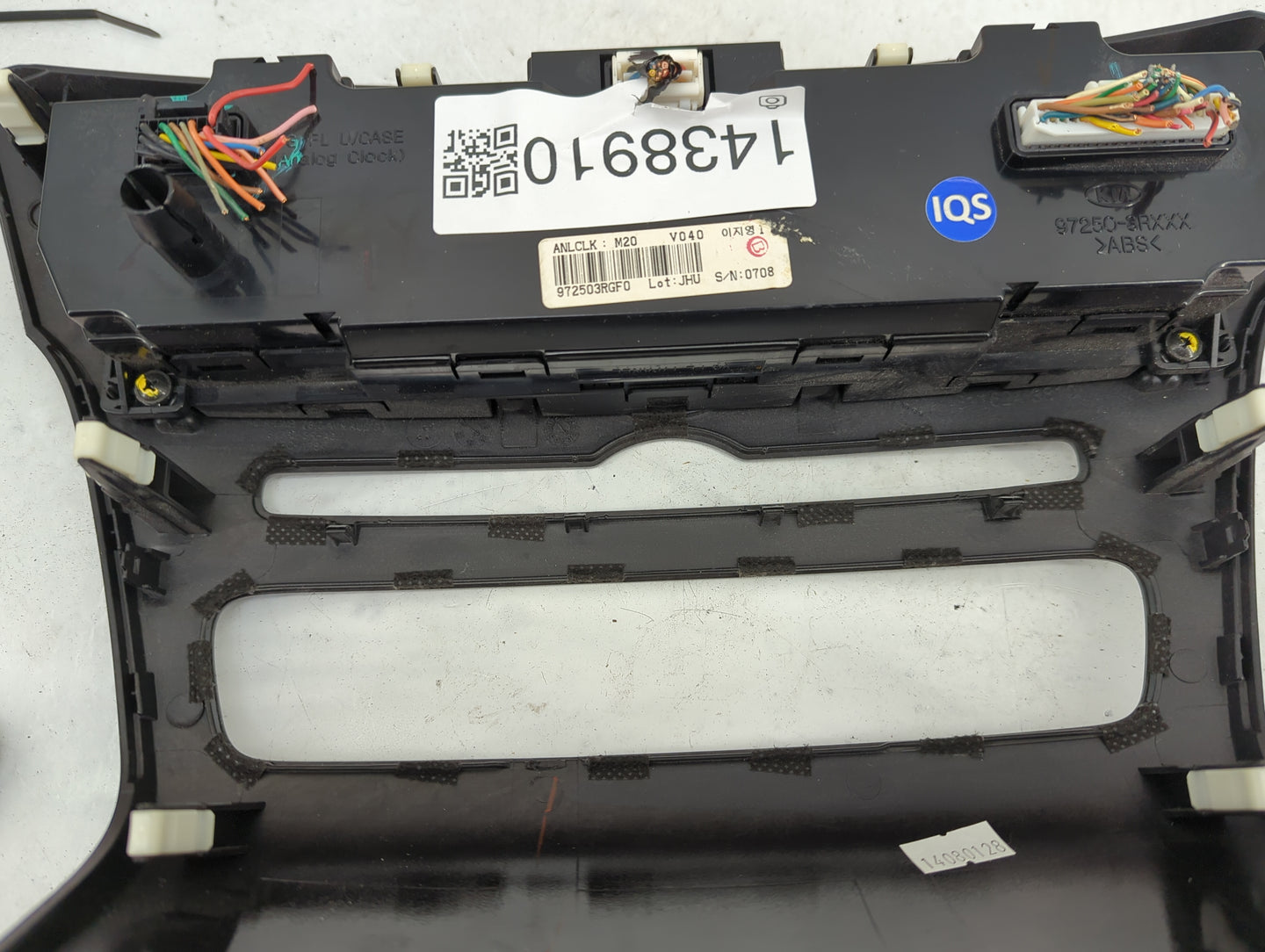 2015-2016 Kia Cadenza Climate Control Module Temperature AC/Heater Replacement P/N:972503RGF0 Fits Fits 2015 2016 OEM Used A