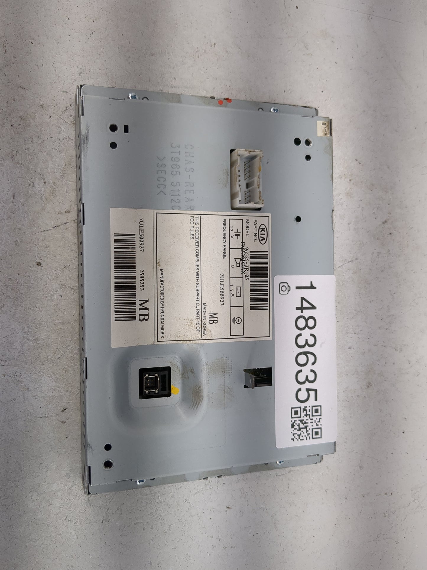 2014-2016 Kia Cadenza Information Display Screen 1483635 - Oemusedautoparts1.com
