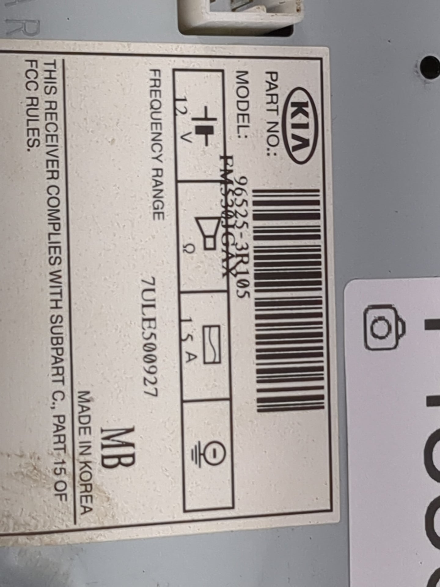2014-2016 Kia Cadenza Information Display Screen 1483635 - Oemusedautoparts1.com
