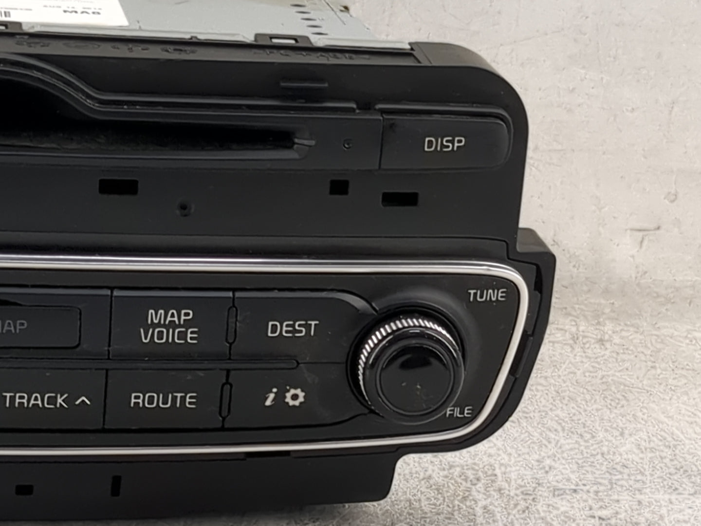 2014-2015 Kia Cadenza Radio AM FM Cd Player Receiver Replacement P/N:965603R116 96560-3R116 Fits Fits 2014 2015 OEM Used Aut