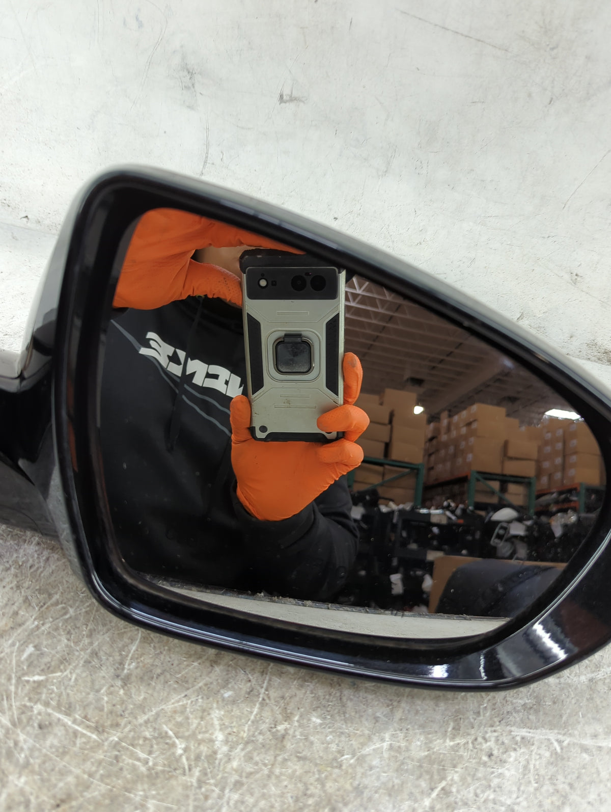 2014-2016 Kia Cadenza Passenger Side View Mirror - Right Door Mirror OEM Used - Oemusedautoparts1.com