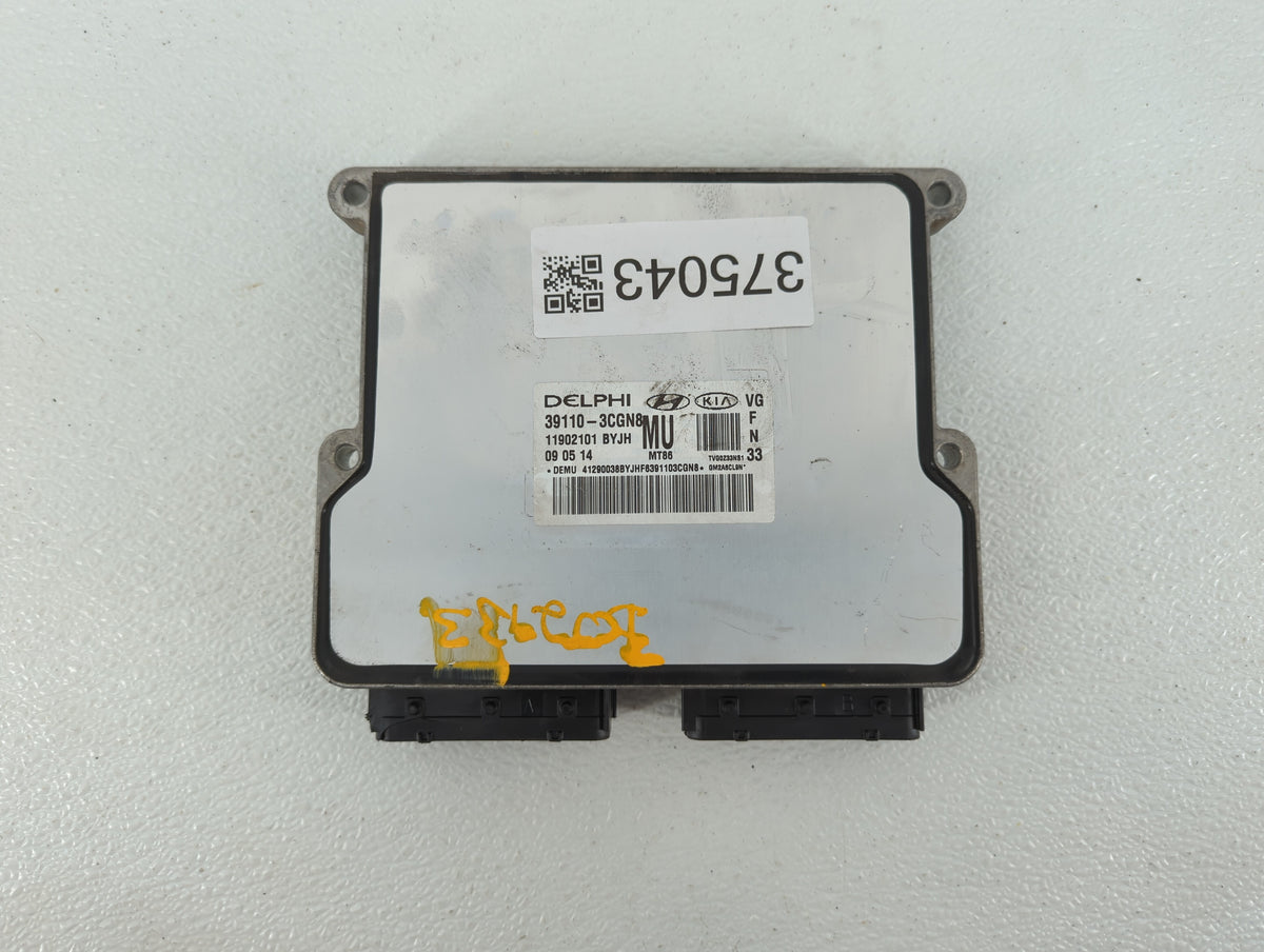 2014-2016 Kia Cadenza PCM Engine Control Computer ECU ECM PCU OEM P/N:39110-3CGN8 39111-3CGN1, 39110-3CGN5 Fits 2014 2015 20