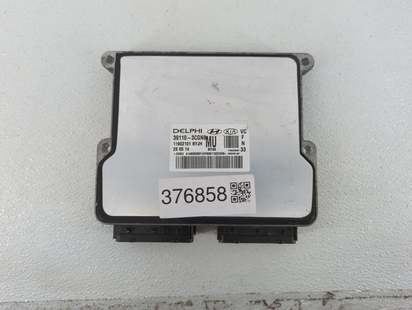 2014-2016 Kia Cadenza PCM Engine Control Computer ECU ECM PCU OEM P/N:39110-3CGN8 39111-3CGN1 Fits Fits 2014 2015 2016 OEM U