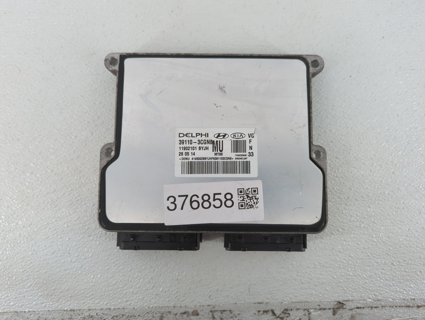 2014-2016 Kia Cadenza PCM Engine Control Computer ECU ECM PCU OEM P/N:39110-3CGN8 39111-3CGN1 Fits Fits 2014 2015 2016 OEM U
