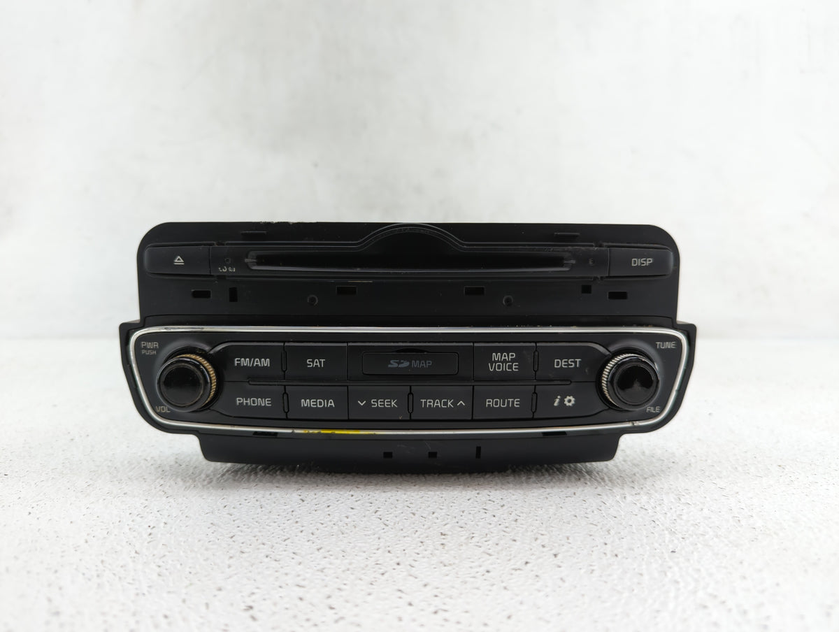 2014-2015 Kia Cadenza Am Fm Cd Player Radio Receiver 409122 - Oemusedautoparts1.com