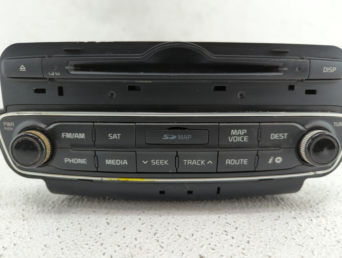 2014-2015 Kia Cadenza Am Fm Cd Player Radio Receiver 409122 - Oemusedautoparts1.com