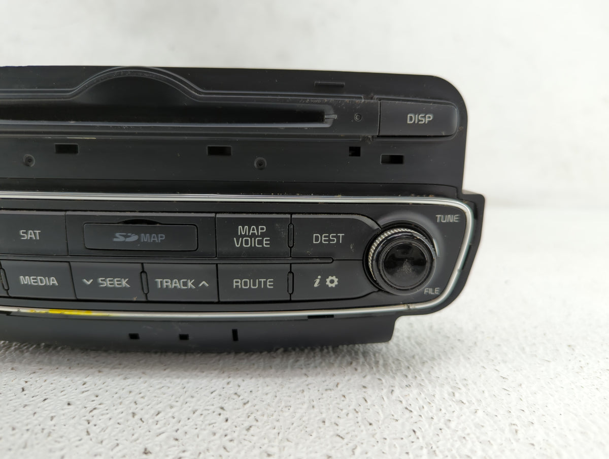 2014-2015 Kia Cadenza Am Fm Cd Player Radio Receiver 409122 - Oemusedautoparts1.com