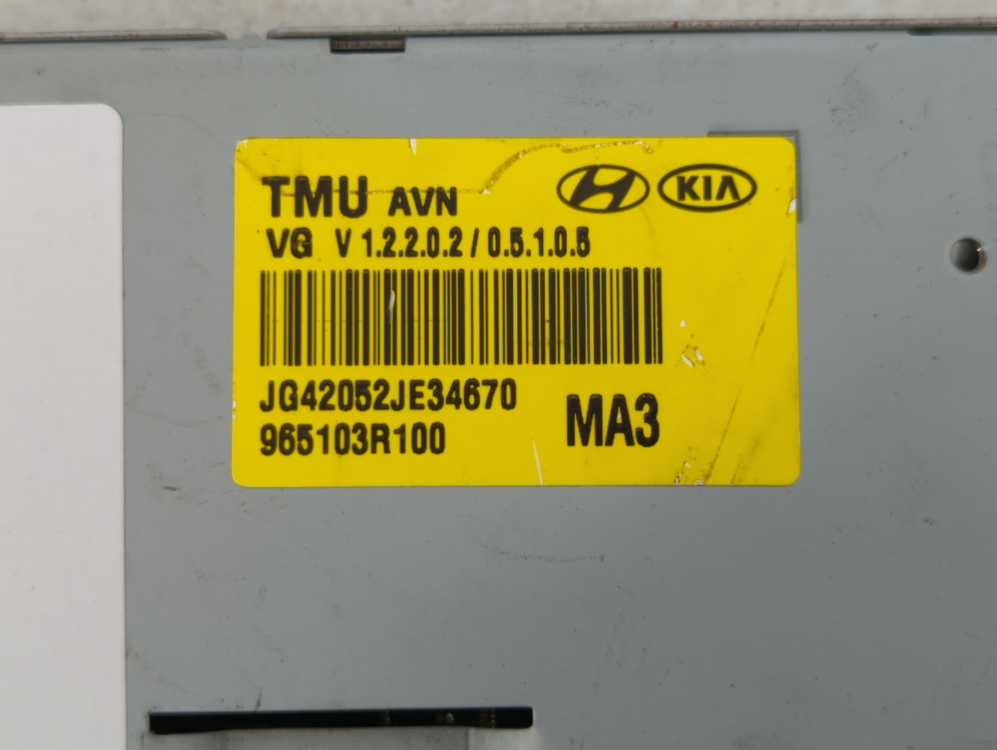 2014-2016 Kia Cadenza Chassis Control Module Ccm Bcm Body Control - Oemusedautoparts1.com