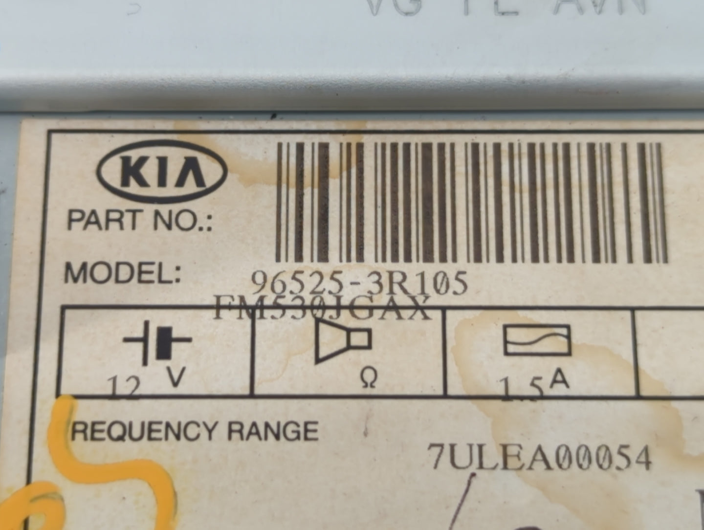 2014-2016 Kia Cadenza Information Display Screen - Oemusedautoparts1.com