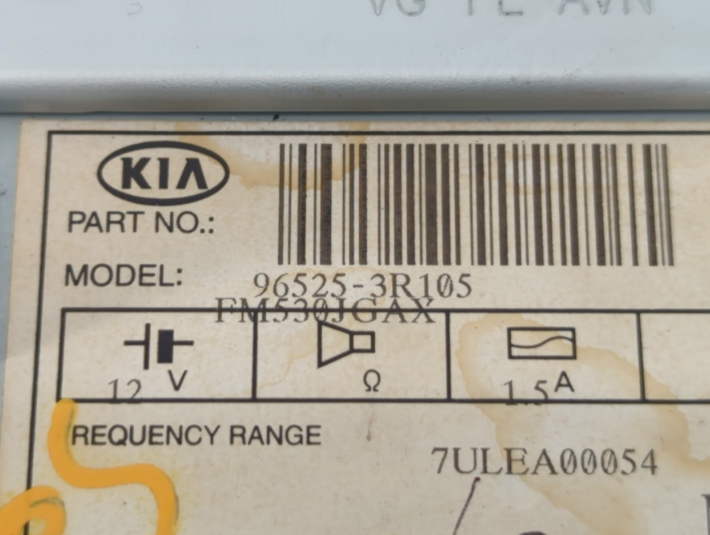2014-2016 Kia Cadenza Information Display Screen - Oemusedautoparts1.com