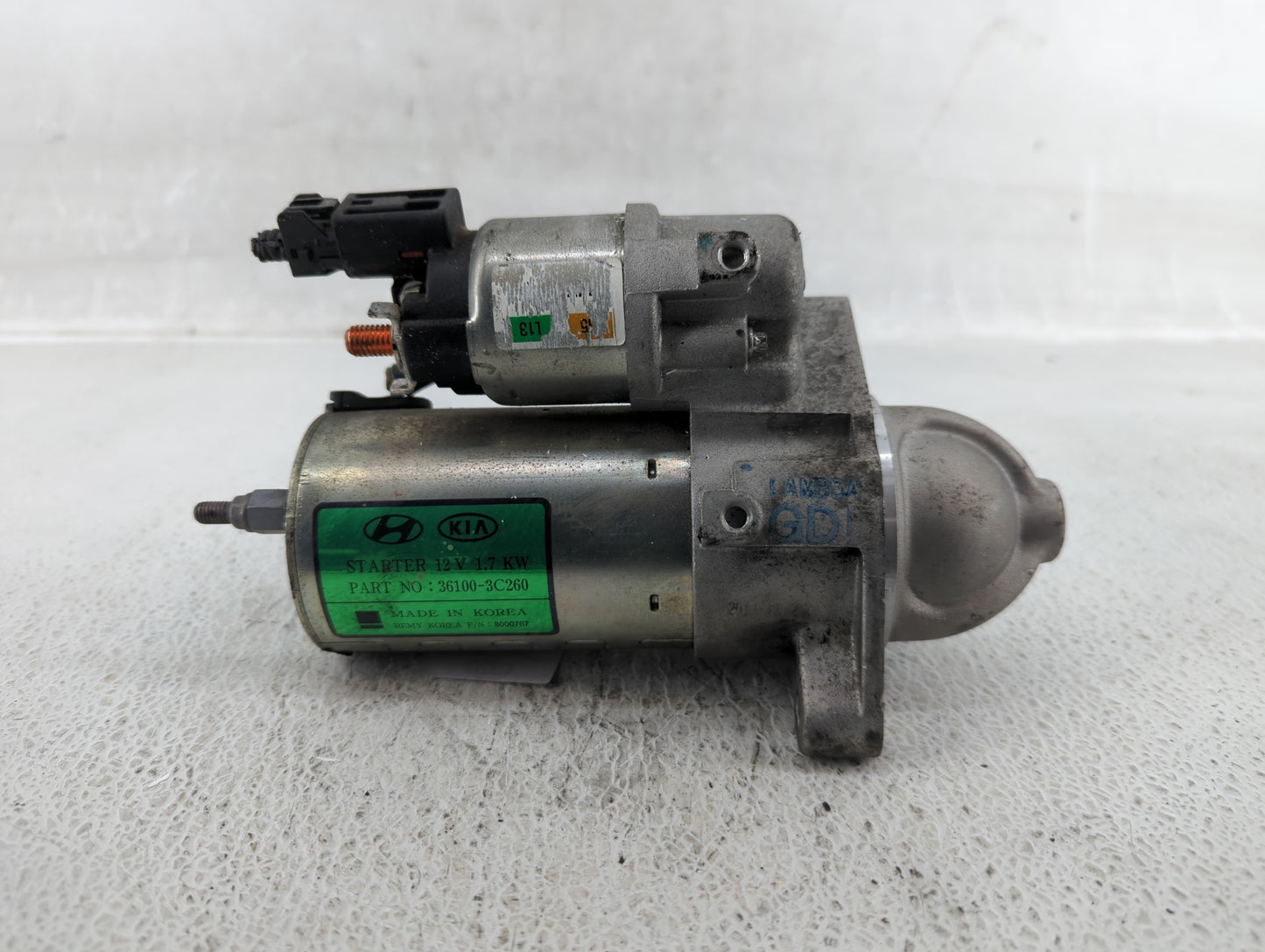 2015-2020 Kia Cadenza Car Starter Motor Solenoid OEM P/N:36100-3C260 Fits Fits 2015 2016 2017 2018 2019 2020 OEM Used Auto P