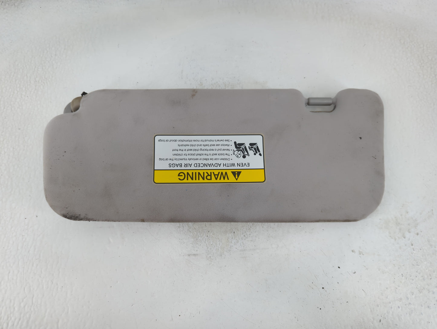 2014-2016 Kia Cadenza Sun Visor Shade Replacement Passenger Right Mirror Fits Fits 2014 2015 2016 OEM Used Auto Parts - Oemu