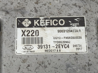 compare product 2015 Kia Forte PCM Engine Control Computer ECU ECM PCU OEM P/N:39131-2EYC4 Fits OEM Used Auto Parts