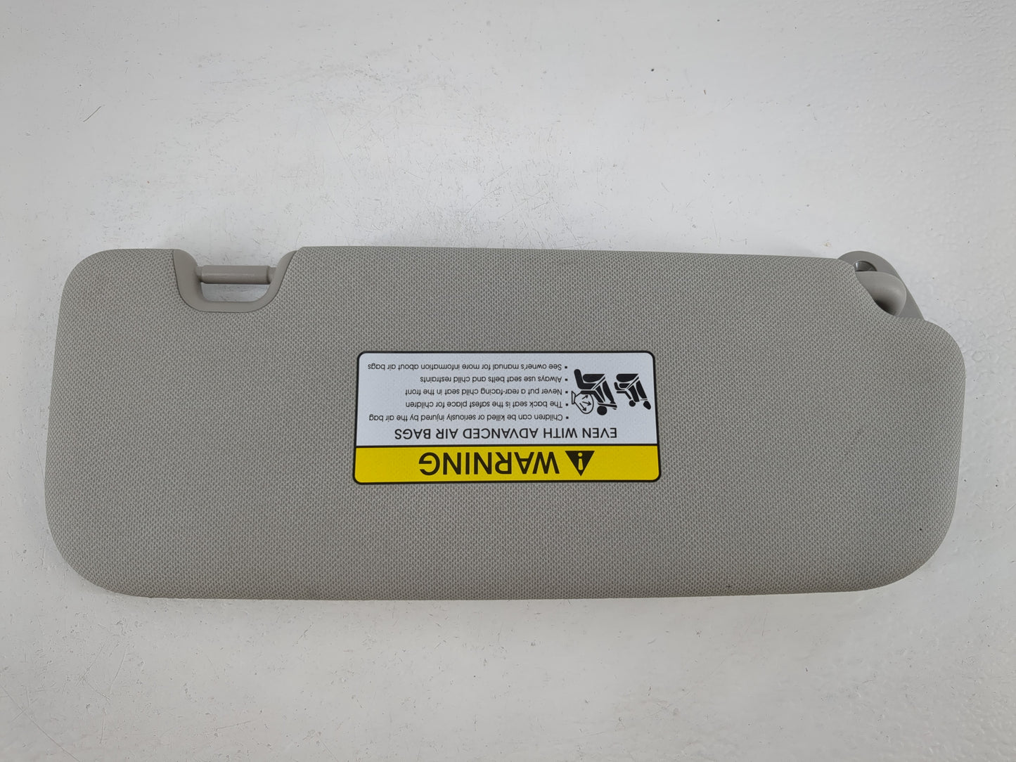 2014-2016 Kia Forte Sun Visor Shade Replacement Driver Left Mirror Fits Fits 2014 2015 2016 OEM Used Auto Parts - Oemusedaut