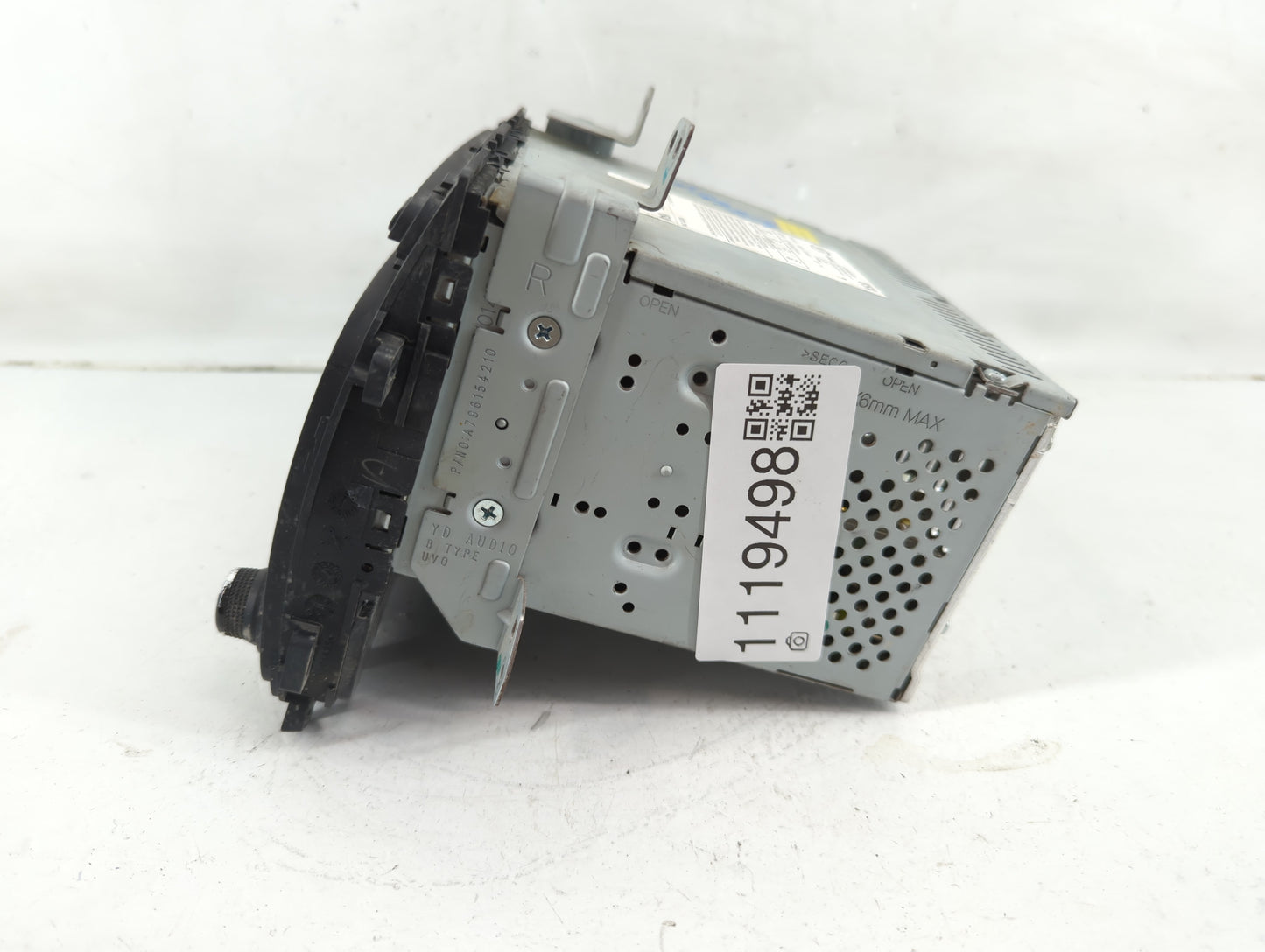 2014-2016 Kia Forte Radio AM FM Cd Player Receiver Replacement P/N:96160-A7401WK Fits Fits 2014 2015 2016 OEM Used Auto Part