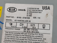 2014-2016 Kia Forte Radio AM FM Cd Player Receiver Replacement P/N:96160-A7401WK Fits Fits 2014 2015 2016 OEM Used Auto Part