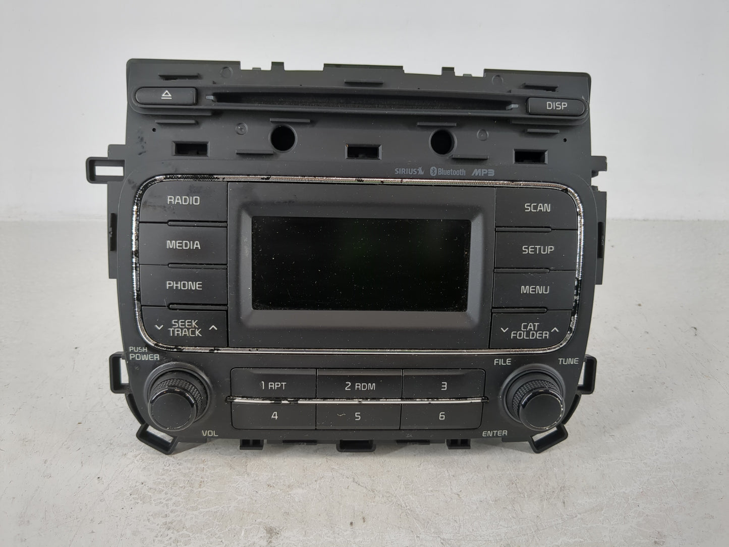 2014-2016 Kia Forte Radio AM FM Cd Player Receiver Replacement P/N:96170-A7171WK Fits Fits 2014 2015 2016 OEM Used Auto Part