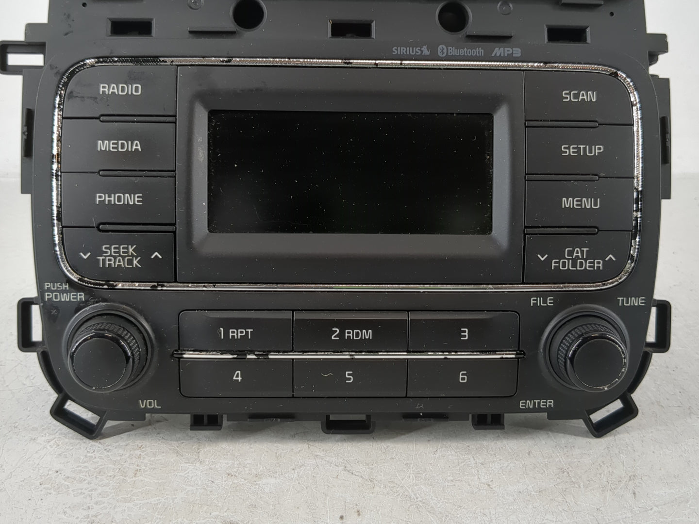 2014-2016 Kia Forte Radio AM FM Cd Player Receiver Replacement P/N:96170-A7171WK Fits Fits 2014 2015 2016 OEM Used Auto Part
