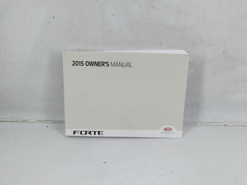 2015 Kia Forte Owners Manual Book Guide P/N:FA7O-EU4DL OEM Used Auto Parts - Oemusedautoparts1.com