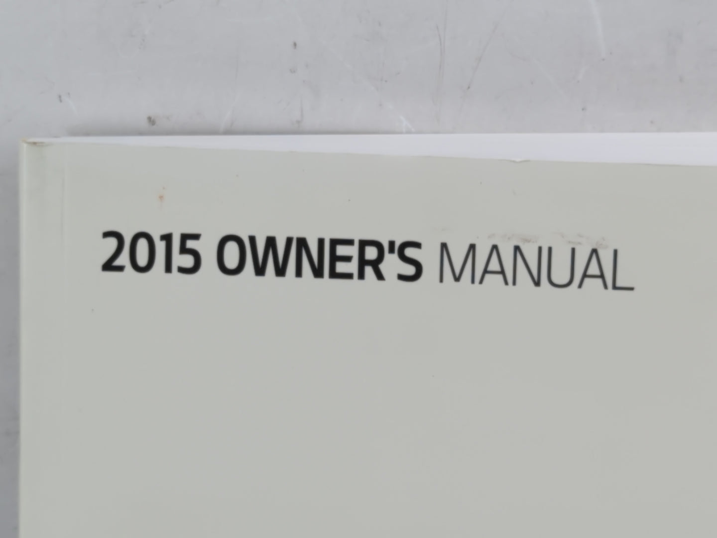 2015 Kia Forte Owners Manual Book Guide P/N:FA7O-EU4DL OEM Used Auto Parts - Oemusedautoparts1.com
