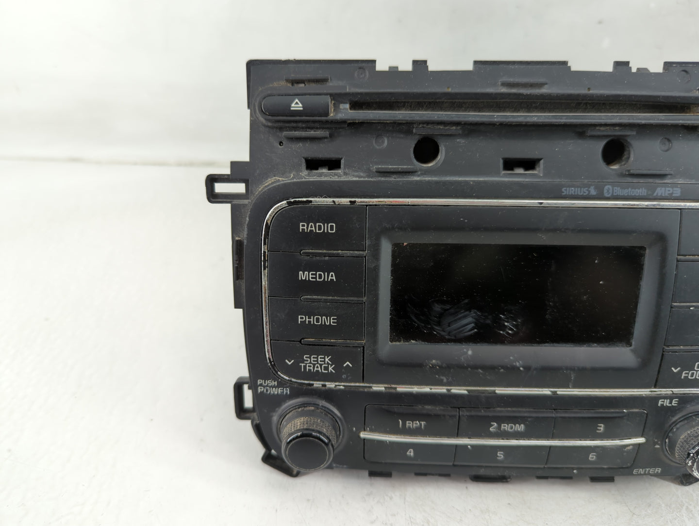 2014-2016 Kia Forte Radio AM FM Cd Player Receiver Replacement P/N:96170-A7171WK Fits Fits 2014 2015 2016 OEM Used Auto Part