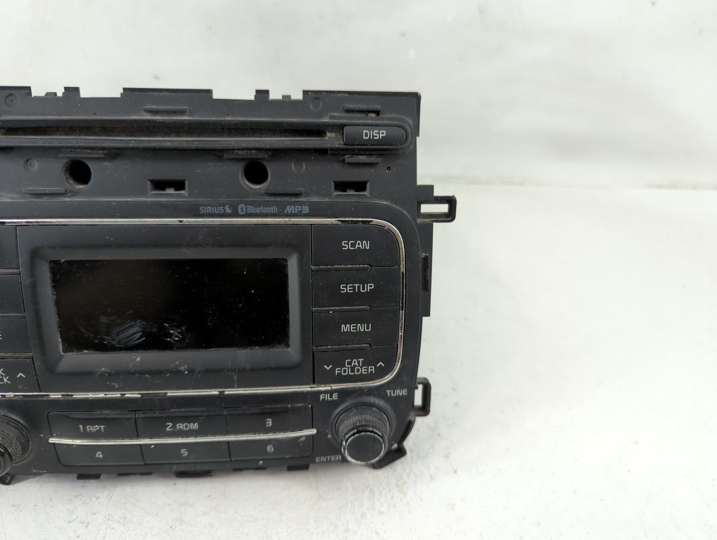 2014-2016 Kia Forte Radio AM FM Cd Player Receiver Replacement P/N:96170-A7171WK Fits Fits 2014 2015 2016 OEM Used Auto Part
