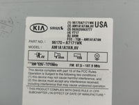 2014-2016 Kia Forte Radio AM FM Cd Player Receiver Replacement P/N:96170-A7171WK Fits Fits 2014 2015 2016 OEM Used Auto Part