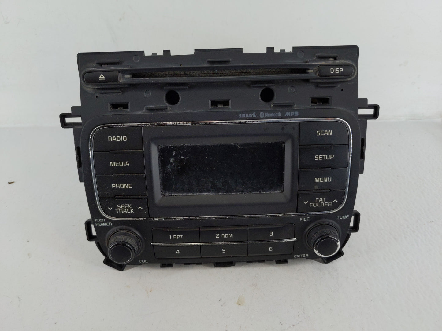 2014-2016 Kia Forte Radio AM FM Cd Player Receiver Replacement P/N:96170-A7171WK Fits Fits 2014 2015 2016 OEM Used Auto Part