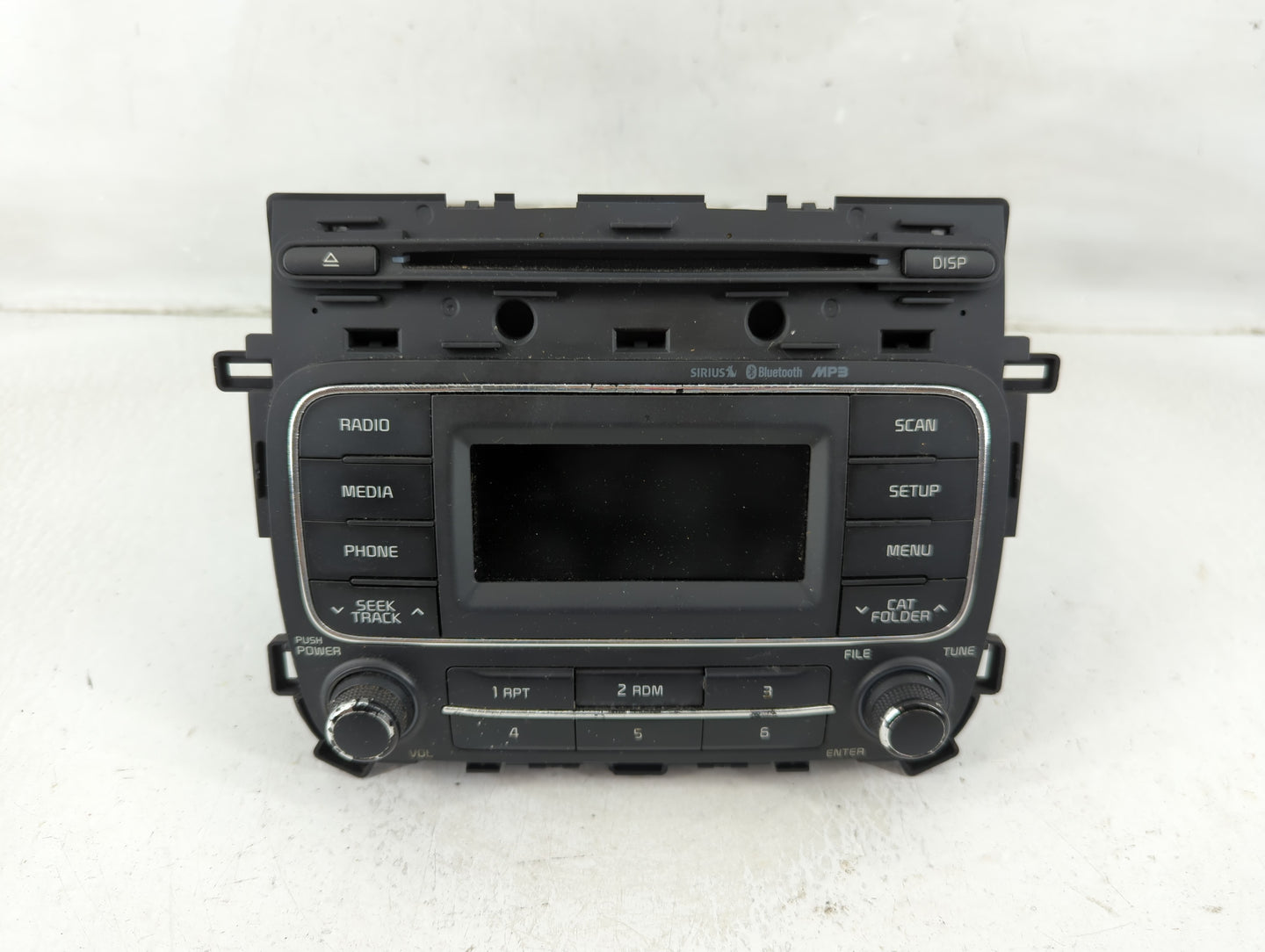 2014-2016 Kia Forte Radio AM FM Cd Player Receiver Replacement P/N:96170-A7171WK Fits Fits 2014 2015 2016 OEM Used Auto Part