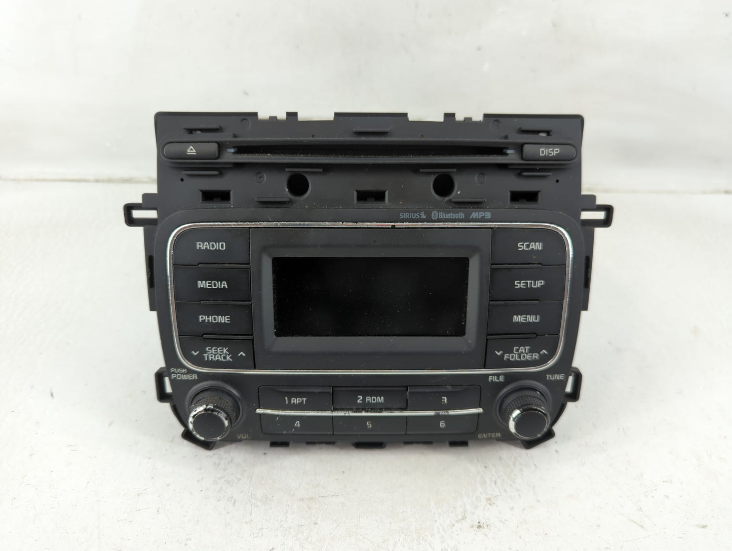 2014-2016 Kia Forte Radio AM FM Cd Player Receiver Replacement P/N:96170-A7171WK Fits Fits 2014 2015 2016 OEM Used Auto Part