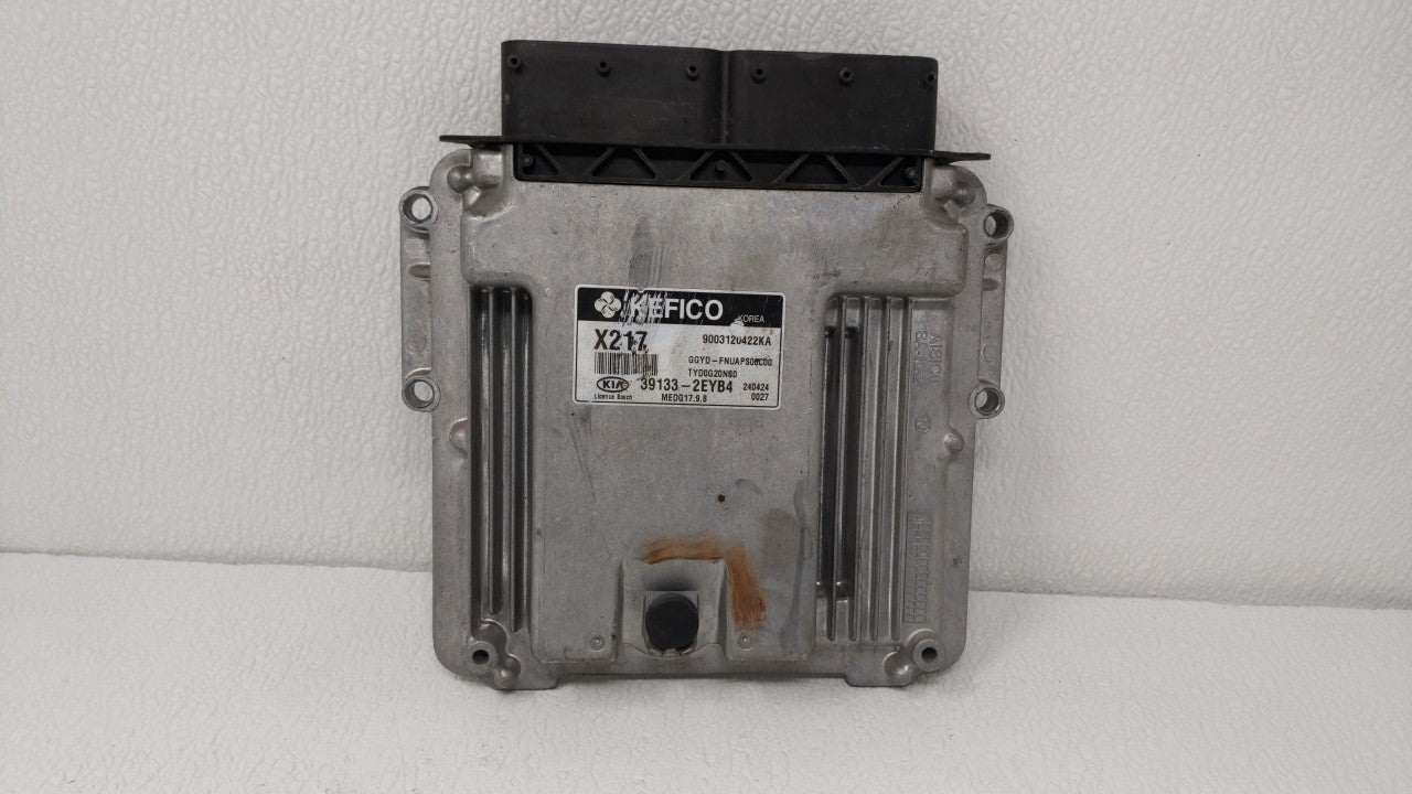 2015 Kia Forte PCM Engine Control Computer ECU ECM PCU OEM P/N:39133-2EYB4 Fits OEM Used Auto Parts - Oemusedautoparts1.com