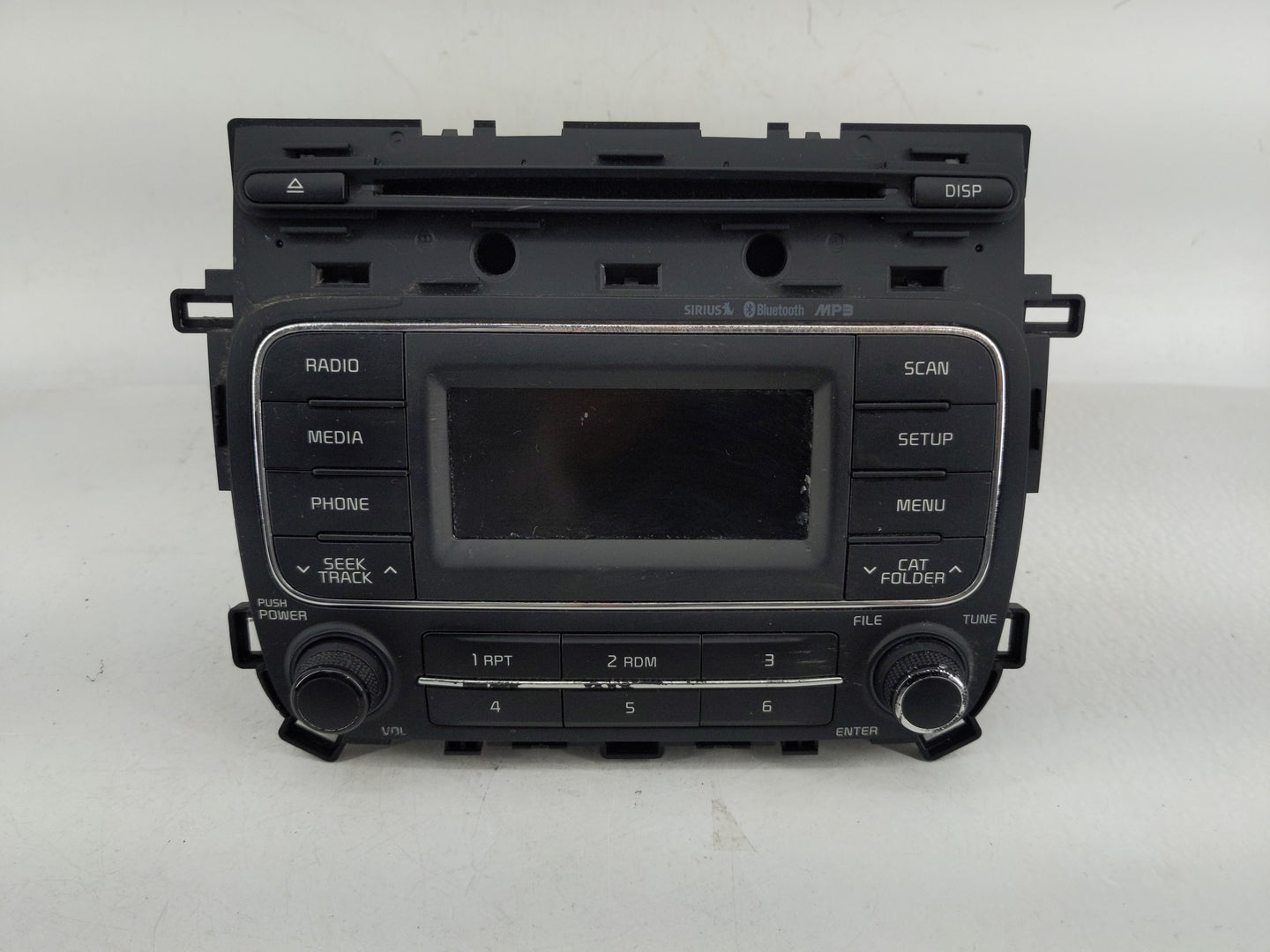 2014-2016 Kia Forte Radio AM FM Cd Player Receiver Replacement P/N:96170-A7771WK Fits Fits 2014 2015 2016 OEM Used Auto Part
