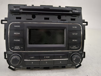compare product 2014-2016 Kia Forte Radio AM FM Cd Player Receiver Replacement P/N:96170-A7171WK Fits Fits 2014 2015 2016 OEM Used Auto Parts