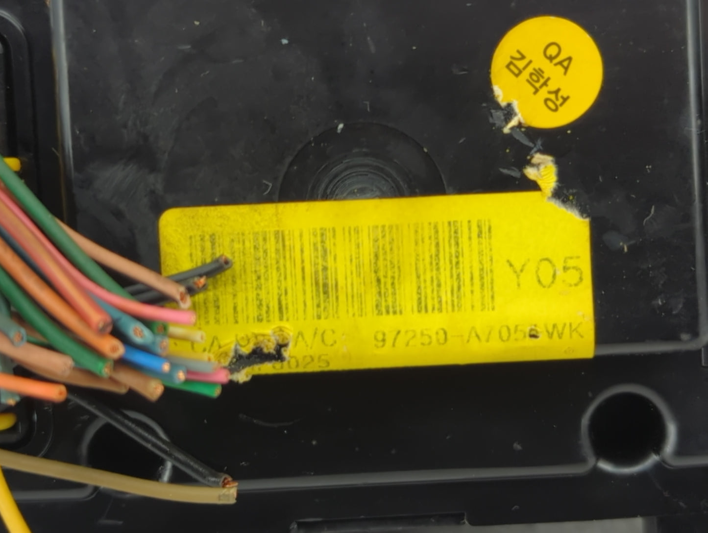 2014-2016 Kia Forte Climate Control Module Temperature AC/Heater Replacement P/N:97250-A7052WK Fits Fits 2014 2015 2016 OEM 