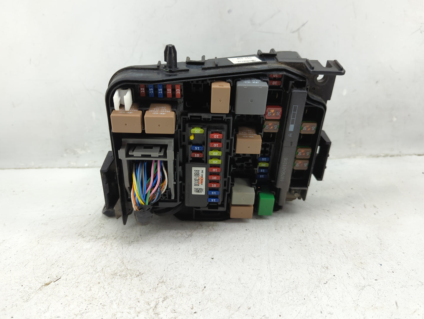 2014-2016 Kia Forte Fusebox Fuse Box Panel Relay Module P/N:91951-3X100 Fits Fits 2014 2015 2016 OEM Used Auto Parts - Oemus