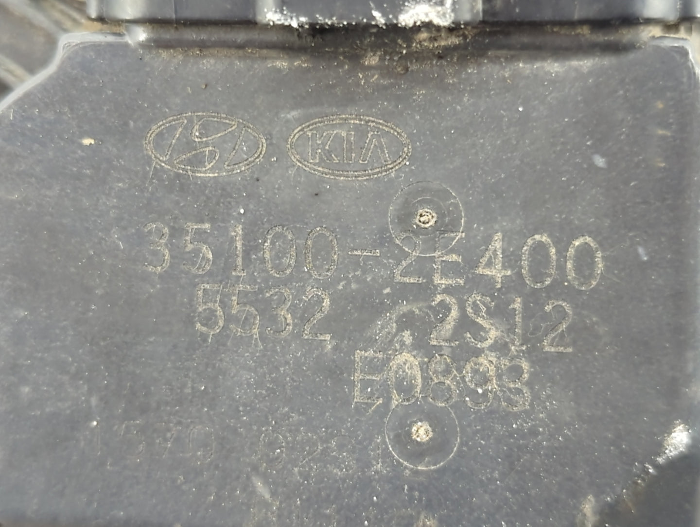 2014-2016 Kia Forte Throttle Body P/N:35100-2E400 Fits Fits 2012 2013 2014 2015 2016 2018 2019 2020 2021 OEM Used Auto Parts