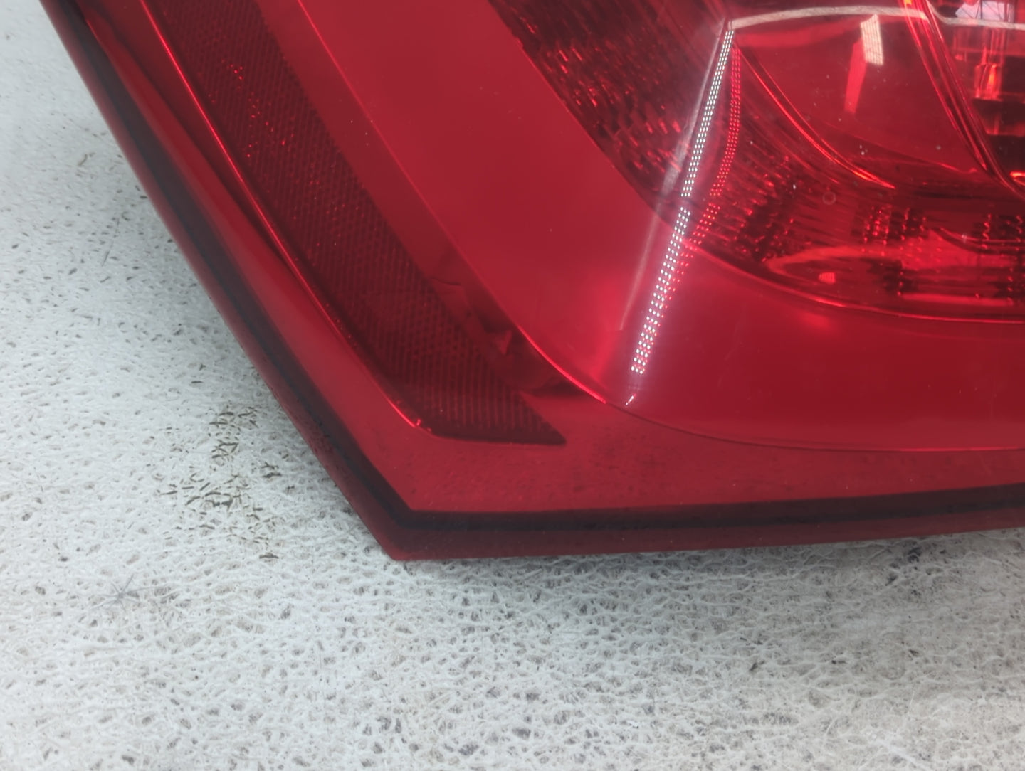 2014-2017 Kia Forte Tail Light Assembly Driver Left OEM P/N:92401-A7 Fits Fits 2014 2015 2016 2017 OEM Used Auto Parts - Oem