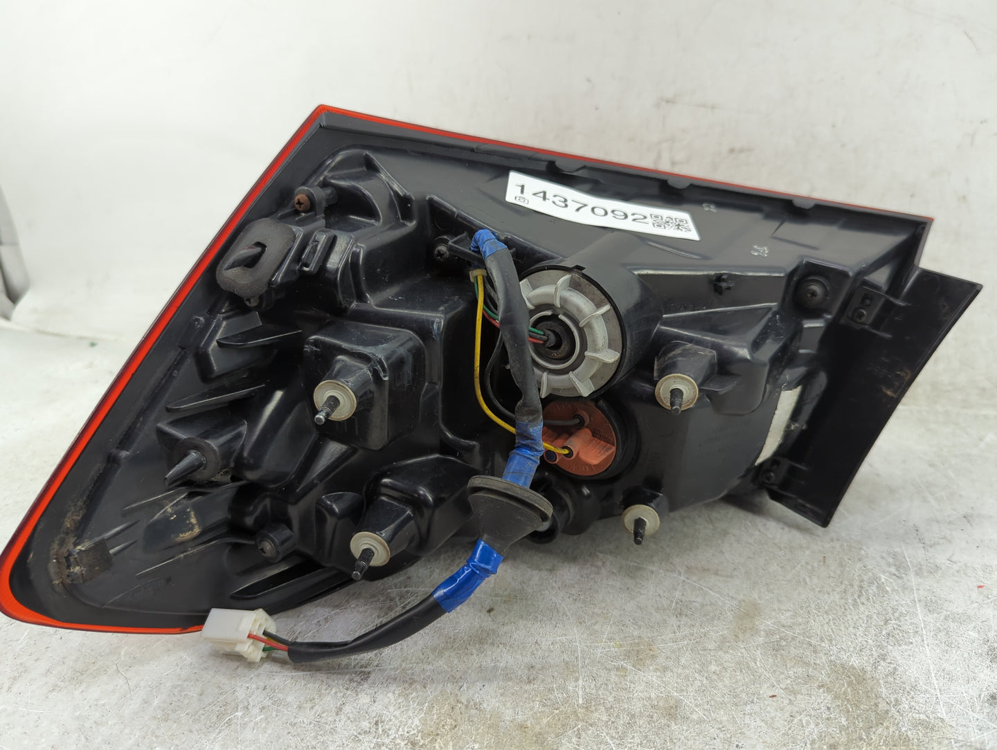 2014-2017 Kia Forte Tail Light Assembly Driver Left OEM Fits Fits 2014 2015 2016 2017 OEM Used Auto Parts - Oemusedautoparts
