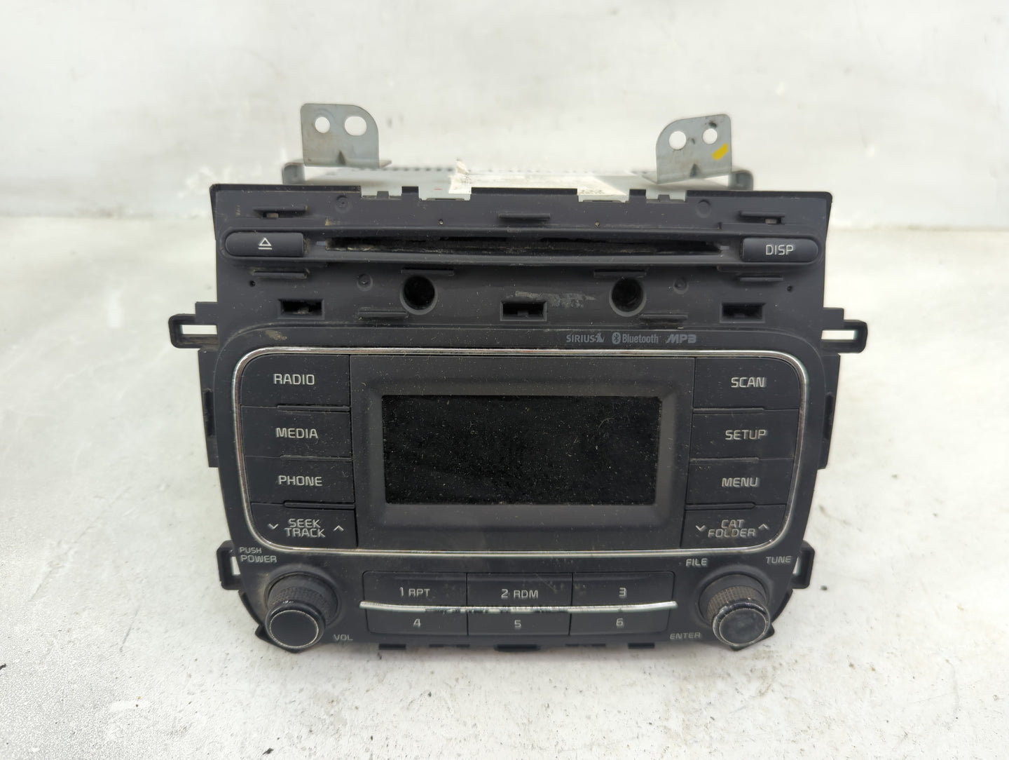 2014-2016 Kia Forte Radio AM FM Cd Player Receiver Replacement P/N:96170-A7171WK Fits Fits 2014 2015 2016 OEM Used Auto Part